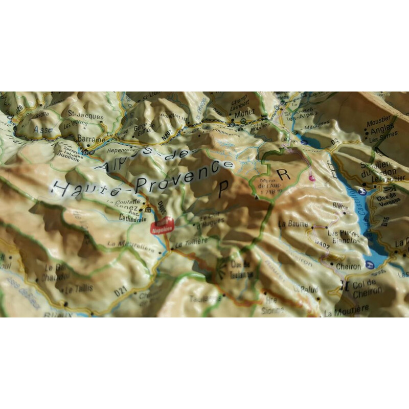 3Dmap Mapa regional Le Verdon