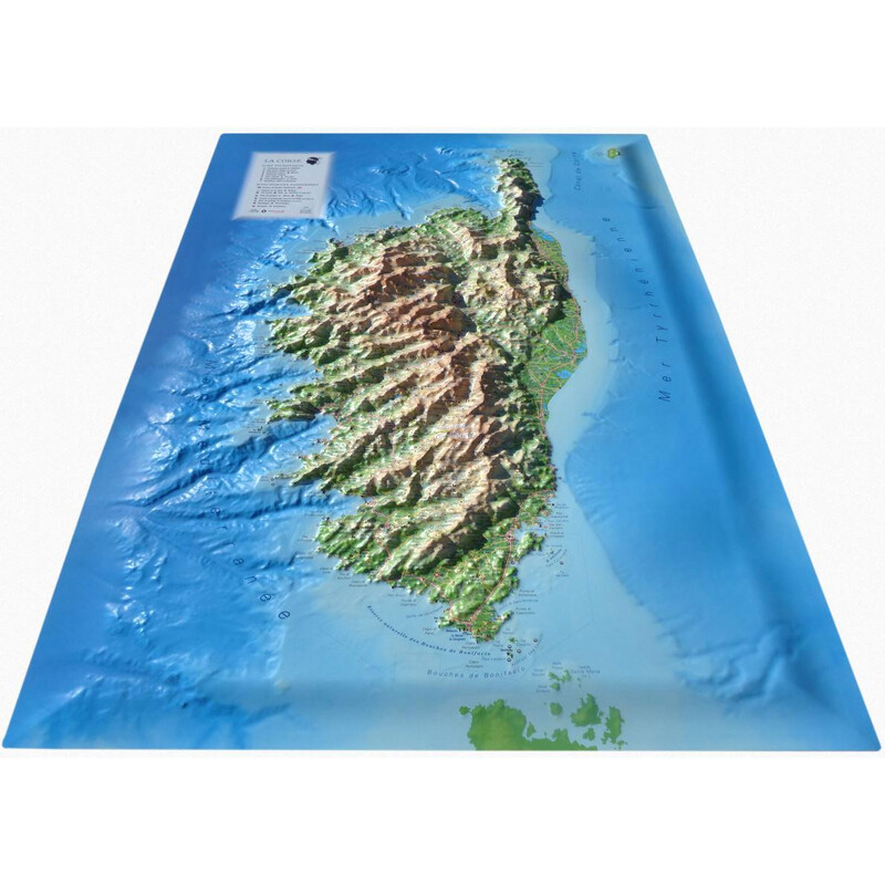 3Dmap Mapa regional La Corse