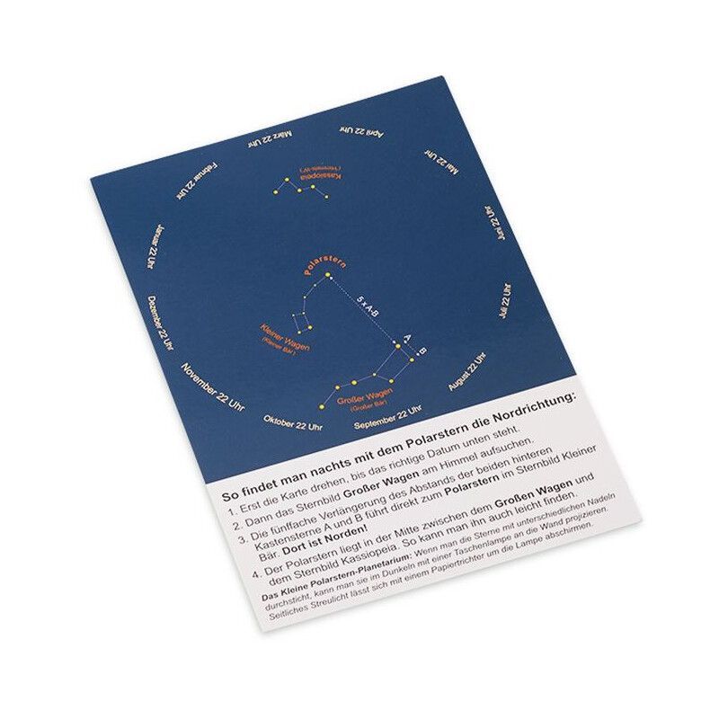AstroMedia Mapa estelar Polarsternfinder Postkarte 10 Stück