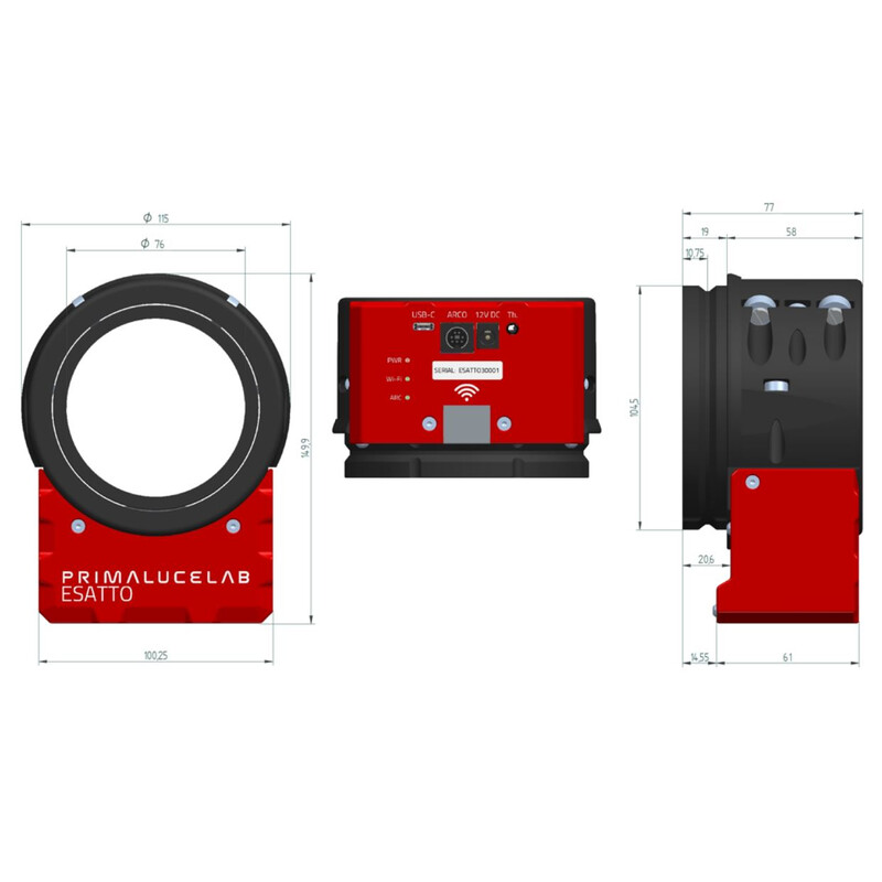 PrimaLuceLab Microenfocador motorizado ESATTO 3