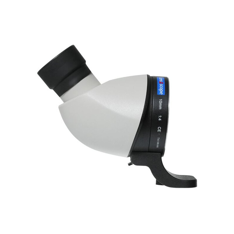 Lens2scope para Canon EOS, blanco, vista oblicua