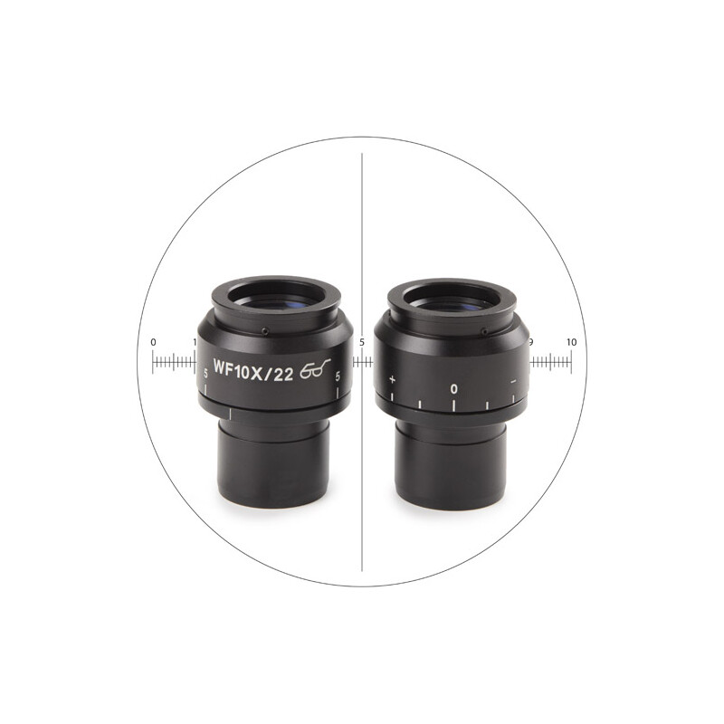 Euromex Oculares NZ.6010-CM, 10x/22, 1 ud., (Nexius Zoom)