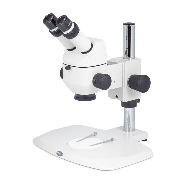 Motic Microscopio estereoscópico con zoom K-500P, Binocular, CMO, sin Iluminación, 6x-40x