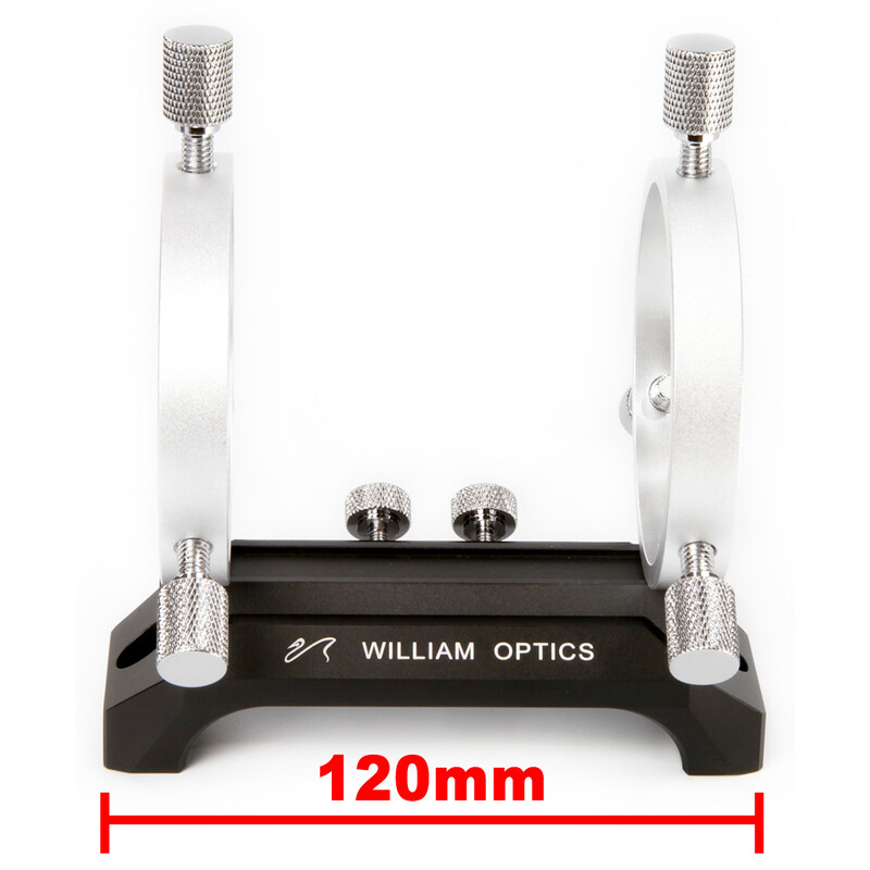 William Optics Abrazaderas para telescopios guía 50mm