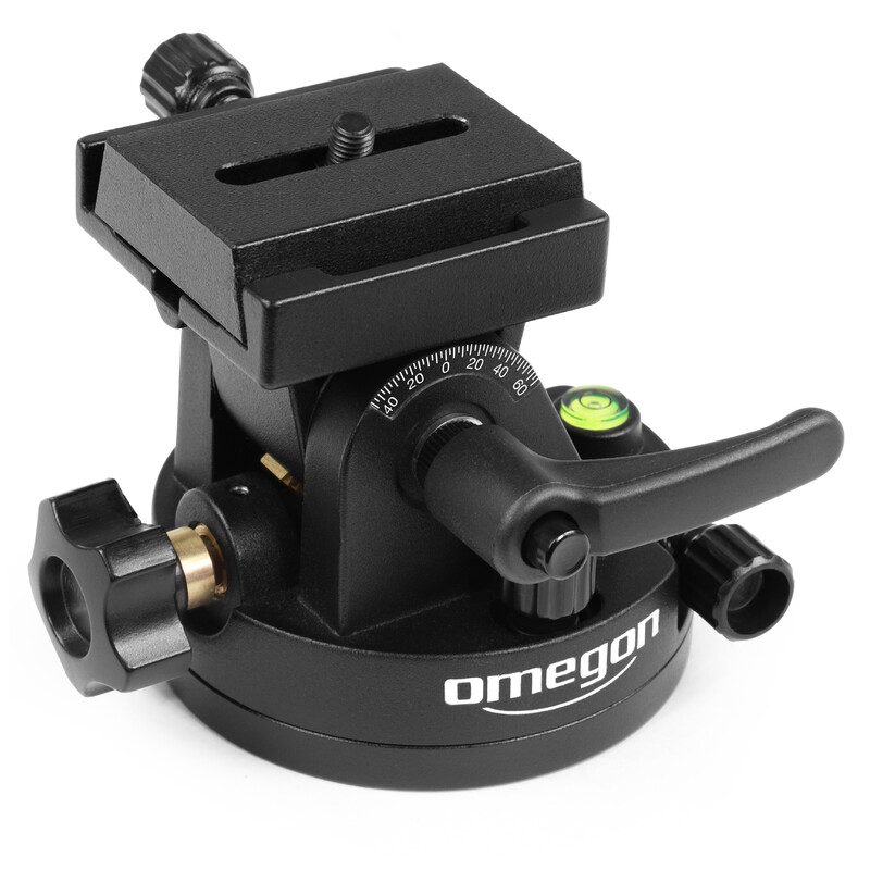 Omegon Montura Kit Segugio Tracker con cuña ecuatorial y buscador de polo