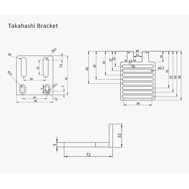 ZWO Adaptador para motor de enfoque EAF a Takahashi
