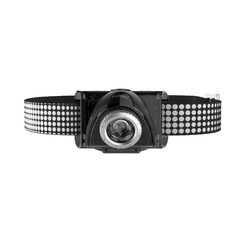 LED LENSER Lámpara frontal SEO7R negro
