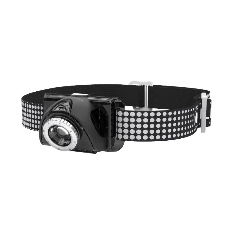 LED LENSER Lámpara frontal SEO7R negro
