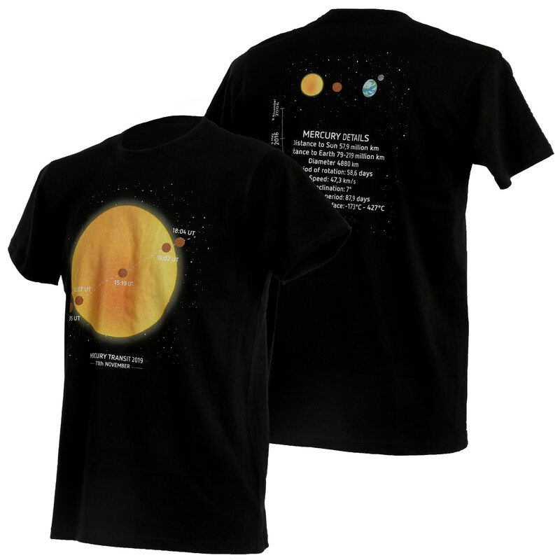 Omegon T-Shirt Camiseta Tránsito de Mercurio - Talla M