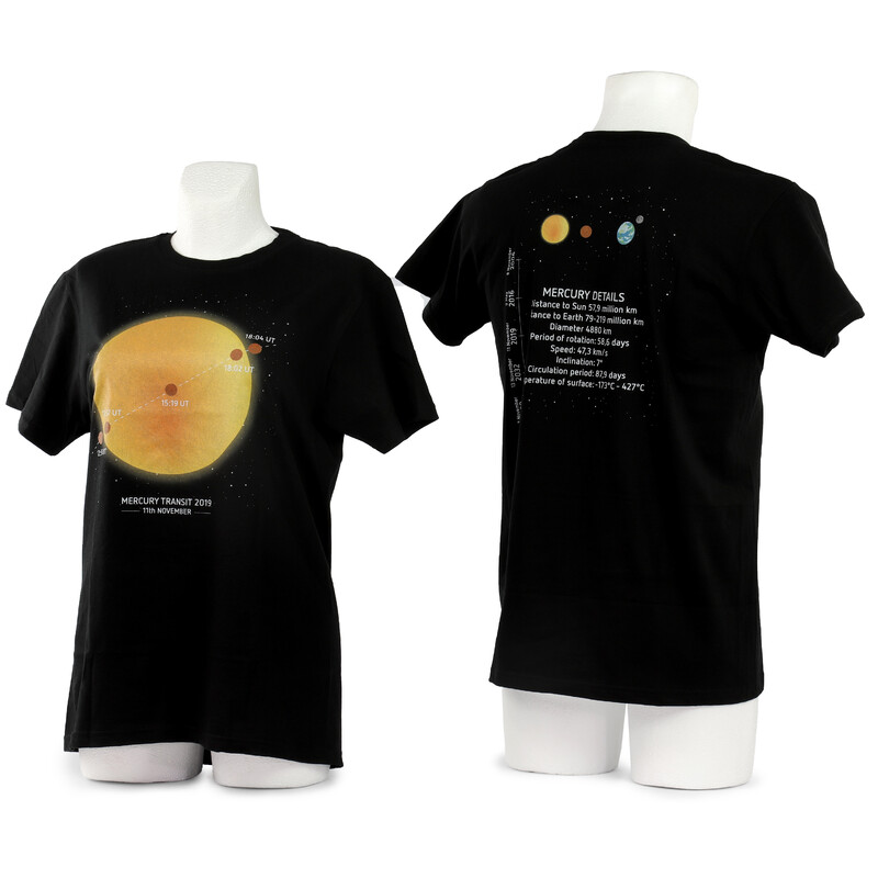 Omegon T-Shirt Camiseta Tránsito de Mercurio - Talla M