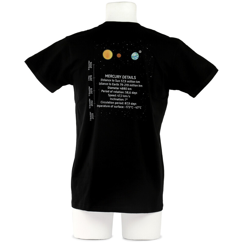 Omegon T-Shirt Camiseta Tránsito de Mercurio - Talla M