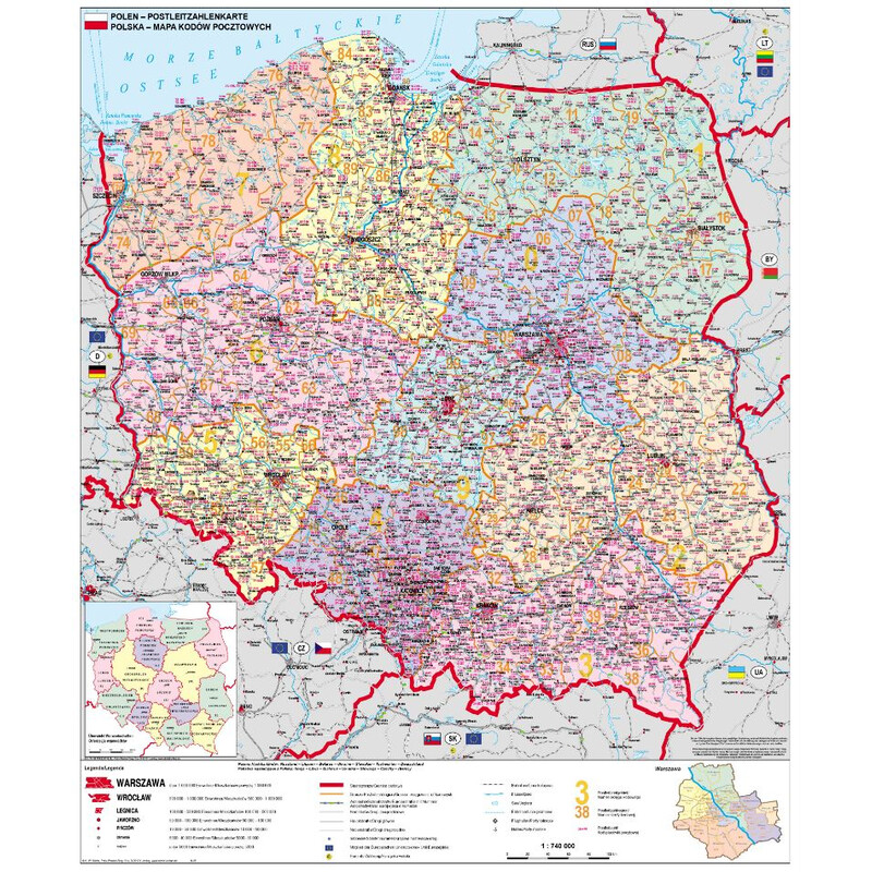 Stiefel Mapa Polonia