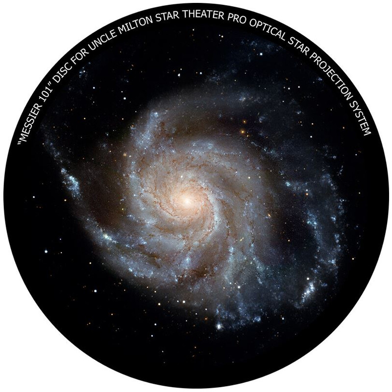 Omegon Diapositiva de Messier 101 para el Star Theater Pro de