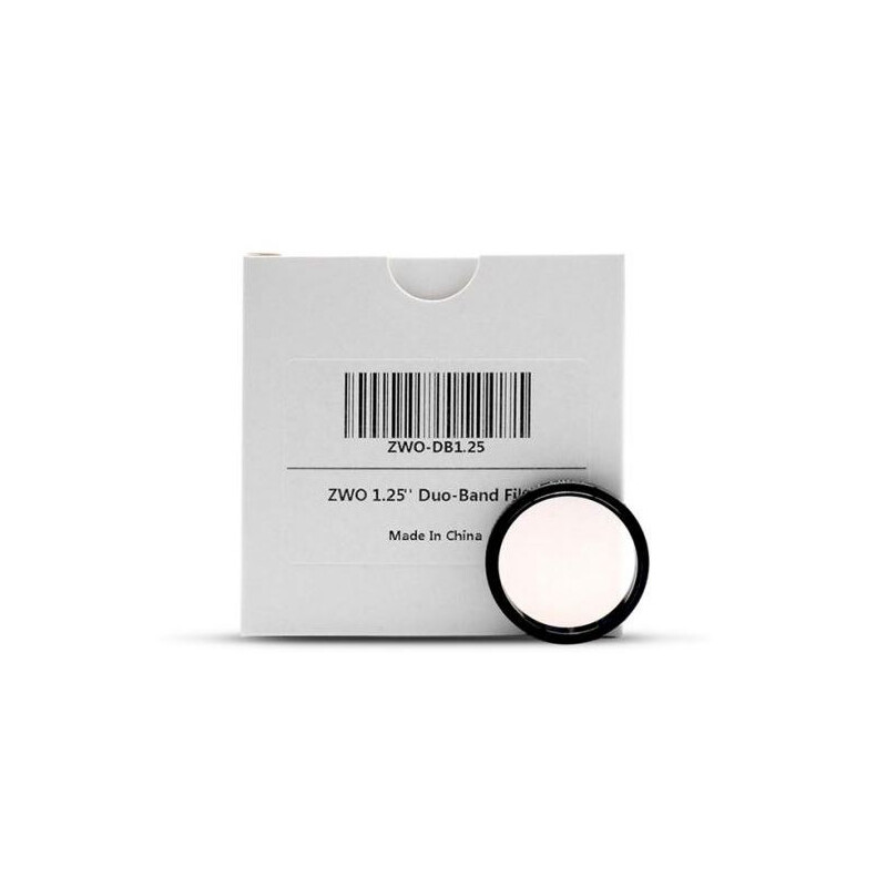 ZWO Filtro Doble banda 1,25"