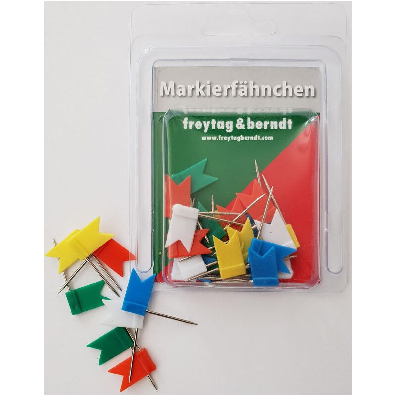 freytag & berndt Banderas marcadoras 30 unidades, colores mezclados