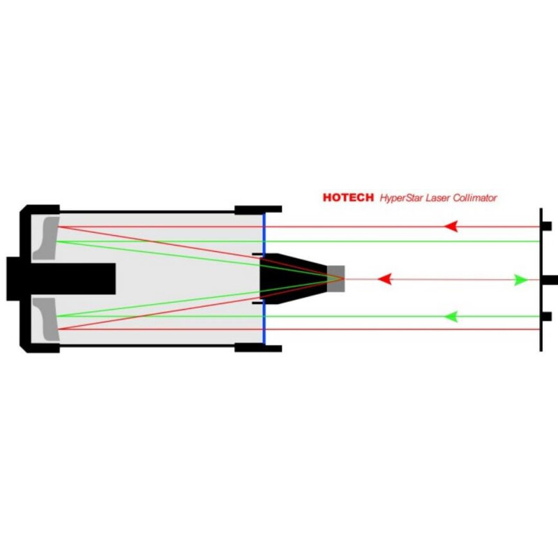 Hotech Punteros láser HyperStar Laser Kollimator 14"
