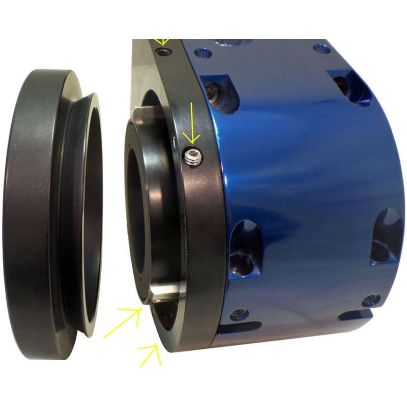 MoonLite Extensión roscada para el NiteCrawler WR25 de 17,78 mm