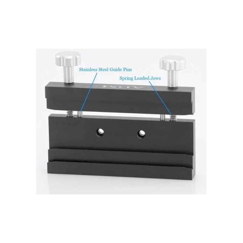 ADM Fijación para barra prismática doble Vixen/Losmandy para Celestron AVX