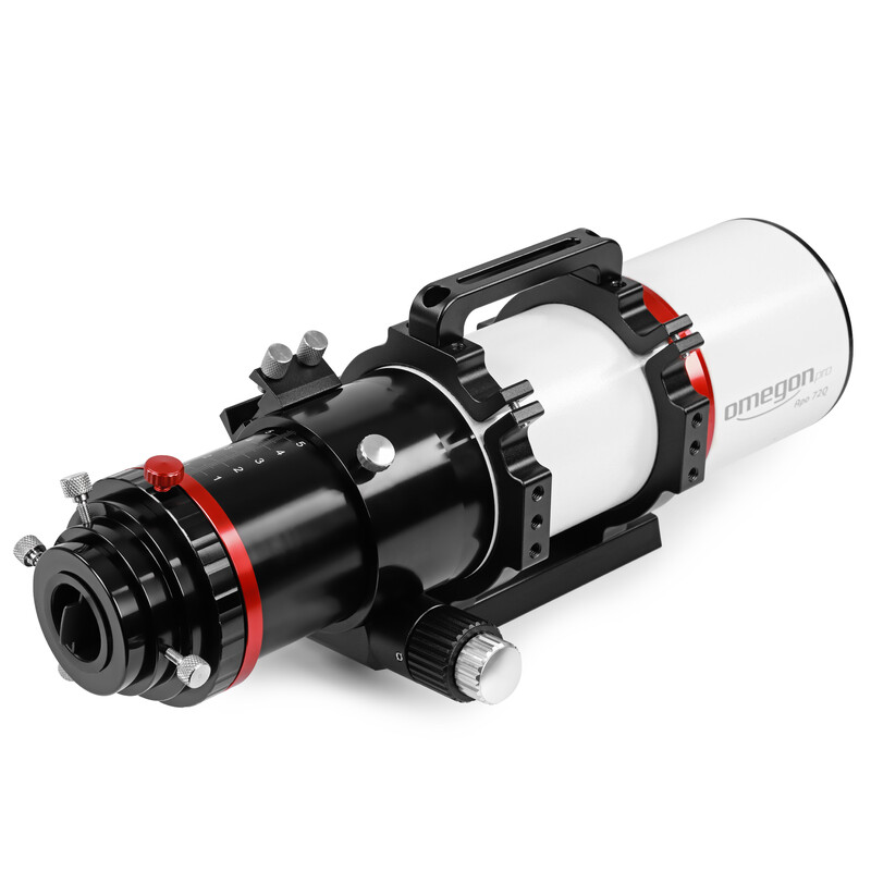 Omegon Refractor apocromático Pro APO AP 72/400 Quintupleto OTA