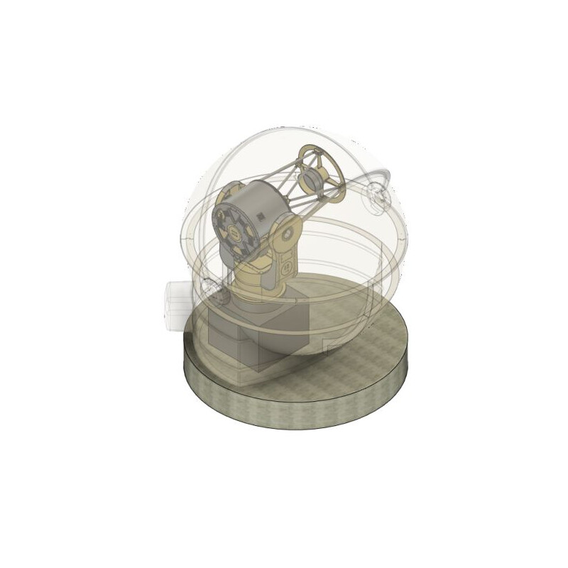 ScopeDome Observatorio Clamshell 3M