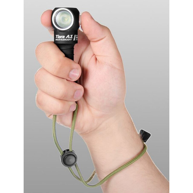 Armytek Linterna de bolsillo/Linterna frontal Tiara A1 (luz fría)