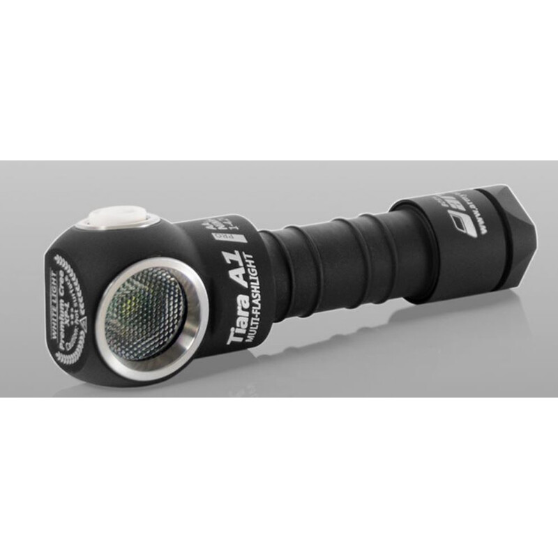 Armytek Linterna de bolsillo/Linterna frontal Tiara A1 (luz fría)