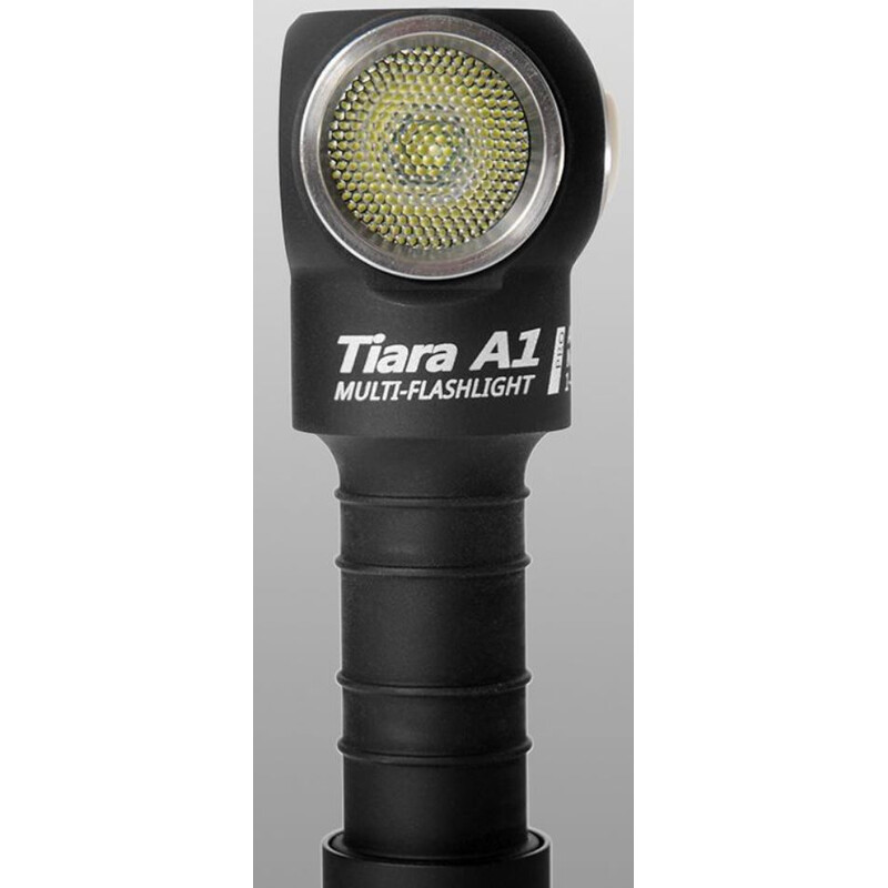 Armytek Linterna de bolsillo/Linterna frontal Tiara A1 (luz fría)