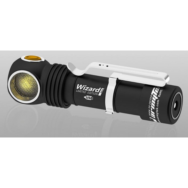 Armytek Linterna Lámpara magnética Wizard Pro Nichia (luz cálida)