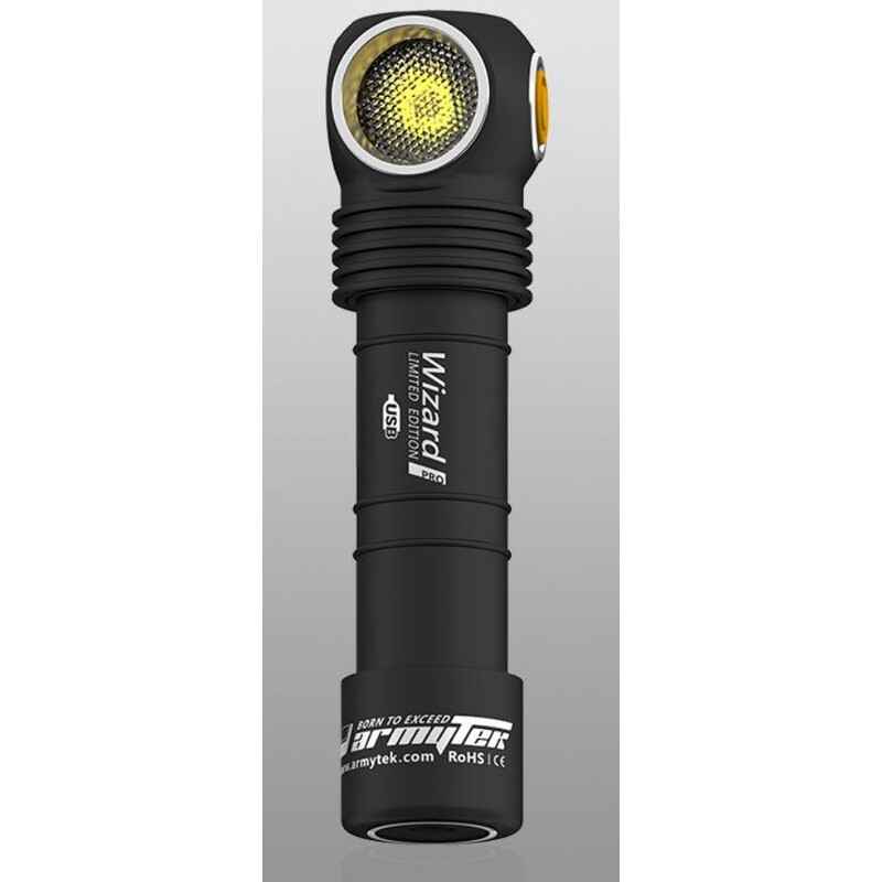 Armytek Linterna Lámpara magnética Wizard Pro Nichia (luz cálida)
