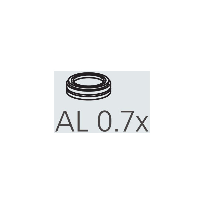 Nikon objetivo AL-307 Auxillary Objective 0,7x A.A. 127,5 mm
