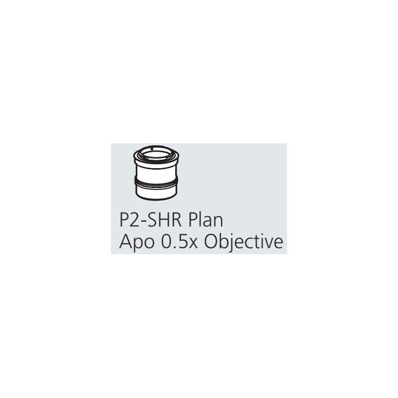 Nikon objetivo P2-SHR Plan Apo 0,5 x N.A. 0.075