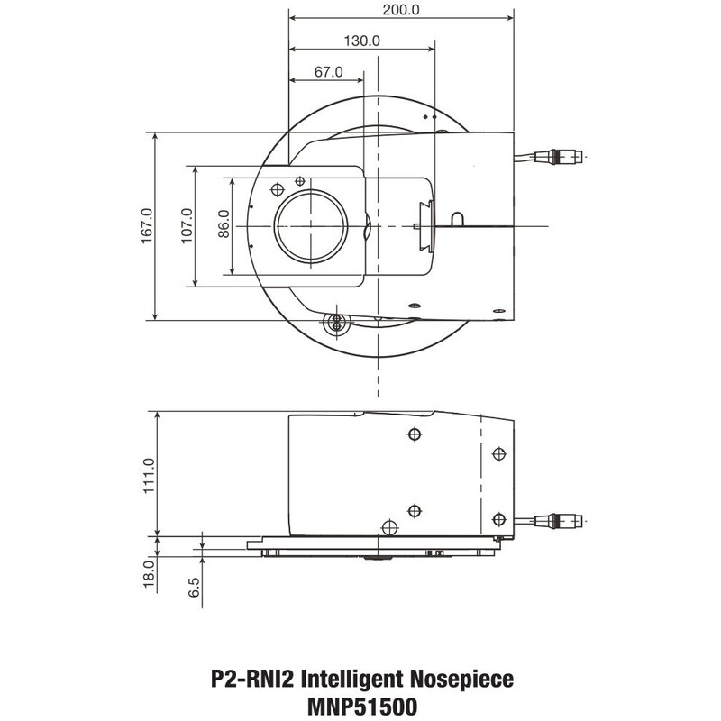 Nikon P2-RNI2 Pieza nasal inteligente