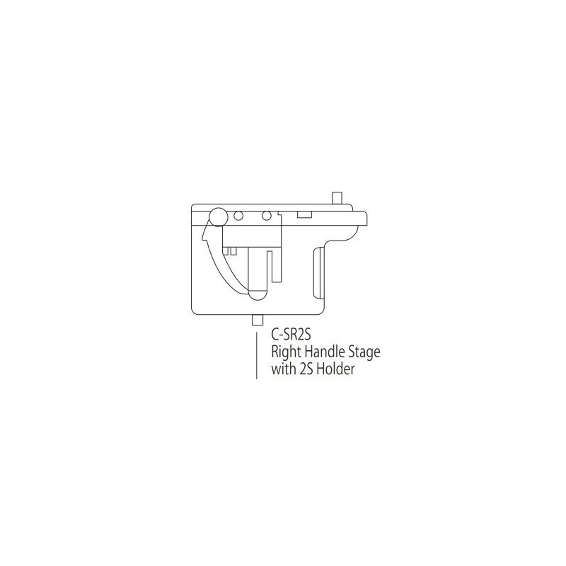 Nikon C-SR2S Etapa de empuñadura derecha con 2SHolder
