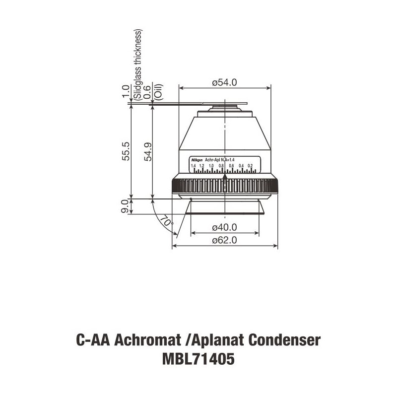 Nikon Condensador Achromat C-C