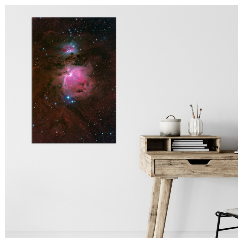 Oklop Póster Nebulosa de Orión M42 40 cm x 60 cm