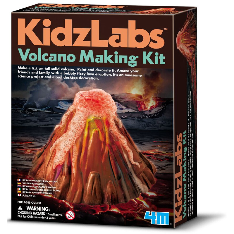 HCM Kinzel Juego de manualidades de volcán de