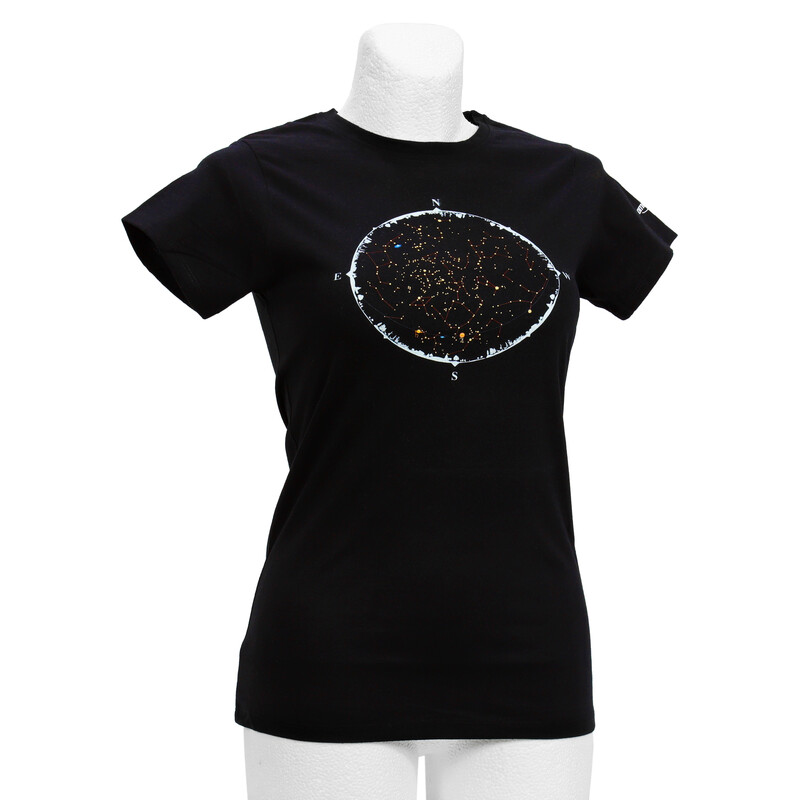 Omegon T-Shirt Camiseta Starmap de para mujer. Talla 2XL