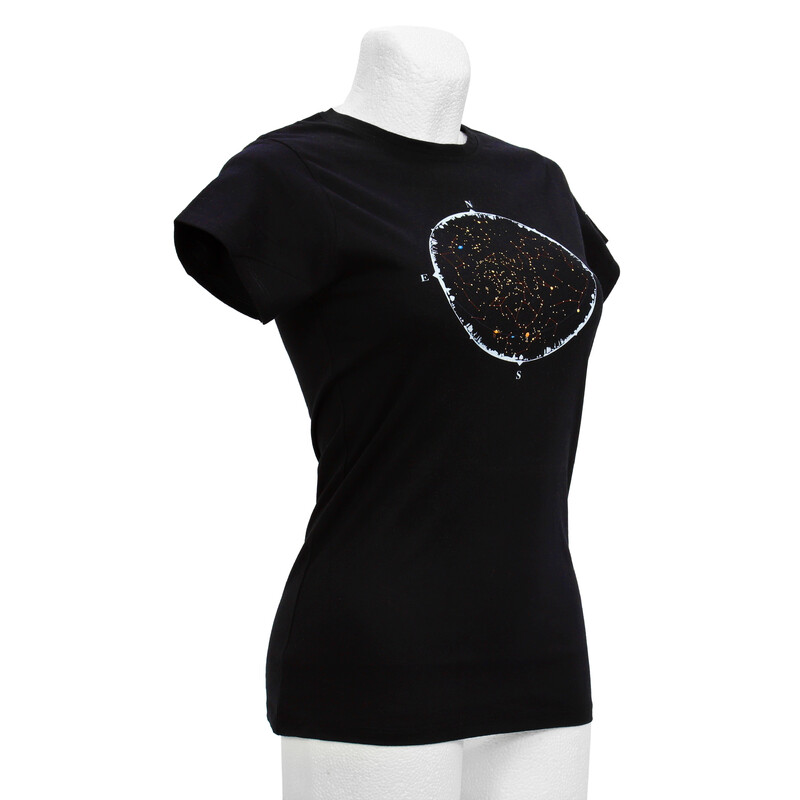 Omegon T-Shirt Camiseta Starmap de para mujer. Talla M