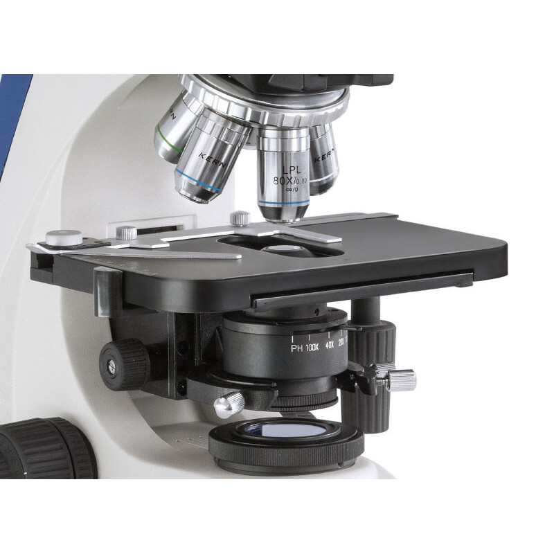 Kern Microscopio OKO 178, MET, POL, trino, Inf plan, 50x-1000x, luz incidente/reflejada, HAL, 100W
