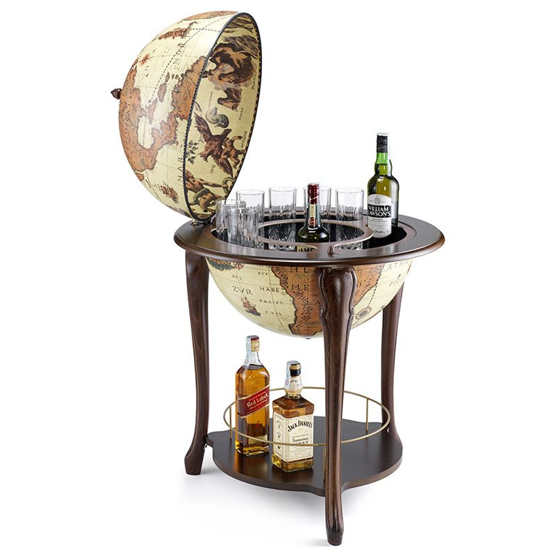 Zoffoli living Globo minibar Atena Safari 50cm