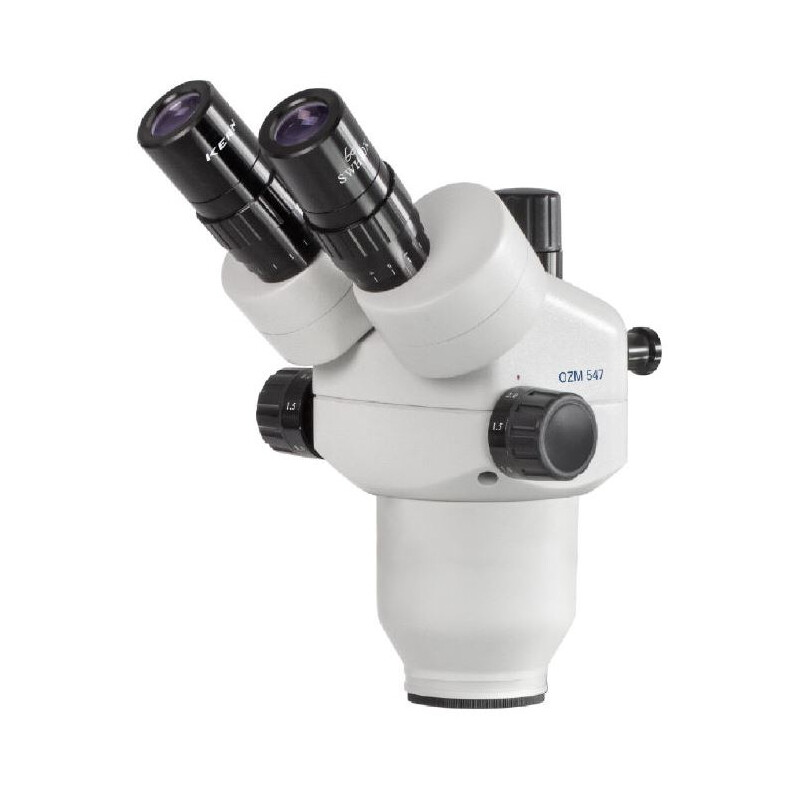 Kern Cabazal estereo microsopio OZM 547, trino, 7x-45x, HSWF 10 x 23 mm, para serie OZM-5