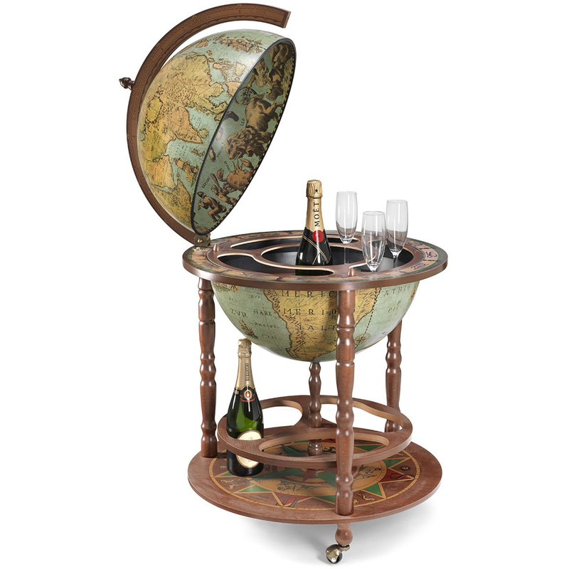 Zoffoli living Globo minibar Calipso Laguna 50cm