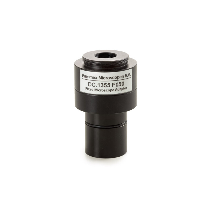 Euromex Adaptador para cámaras DC.1355, C-Mount 0,5x, Ø23 mm, corto, 1/2 pulgada