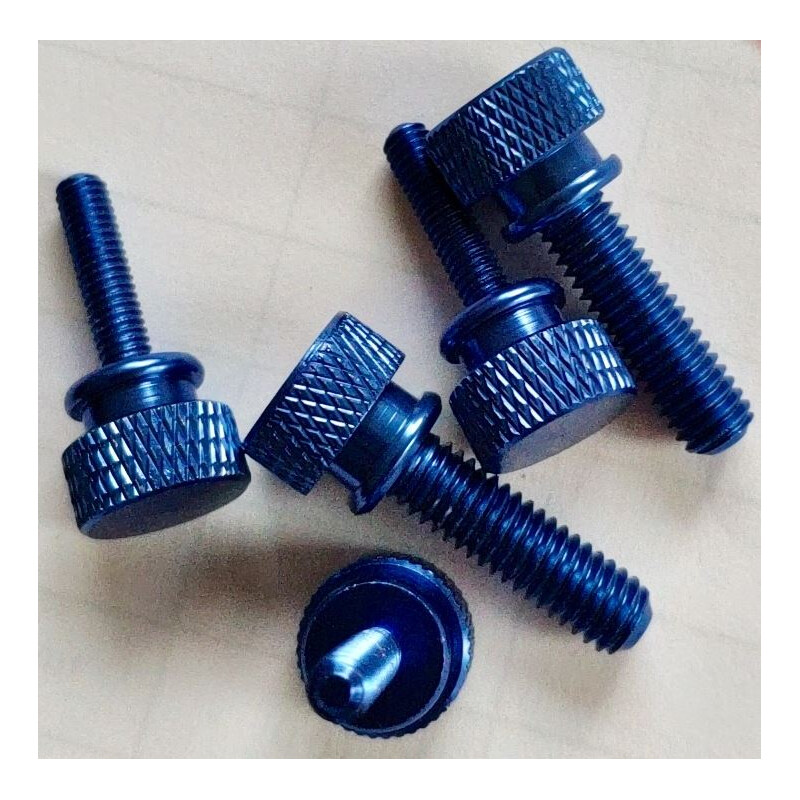Lacerta Tornillo moleteado M4x14