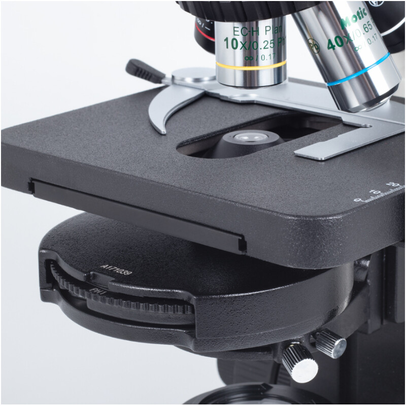 Motic Microscopio BA310, LED, 40x-400x (ohne 100x), trino
