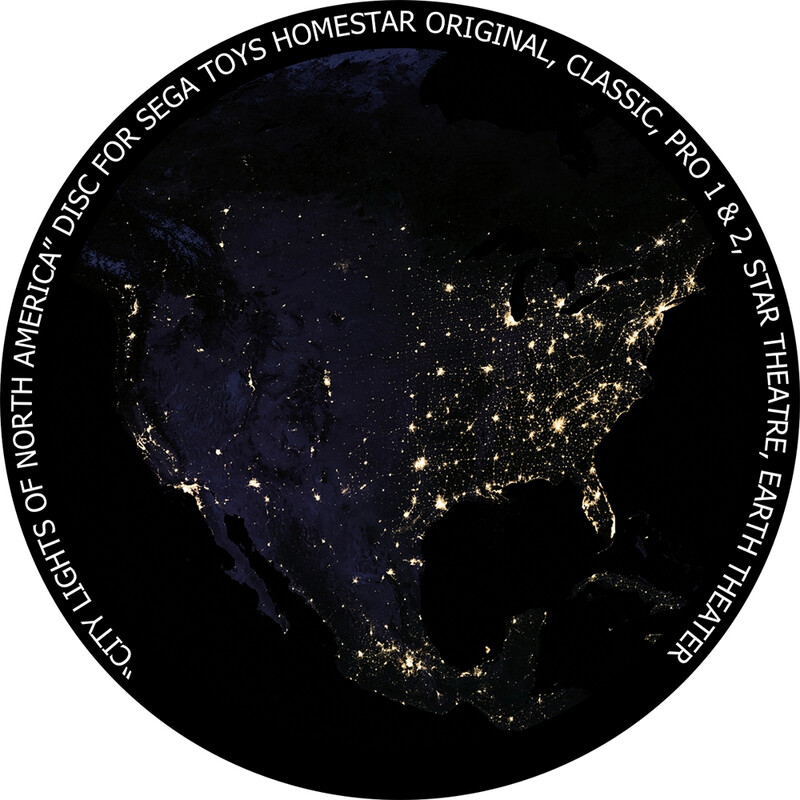 Redmark Diapositiva para el Sega Homestar Planetarium America