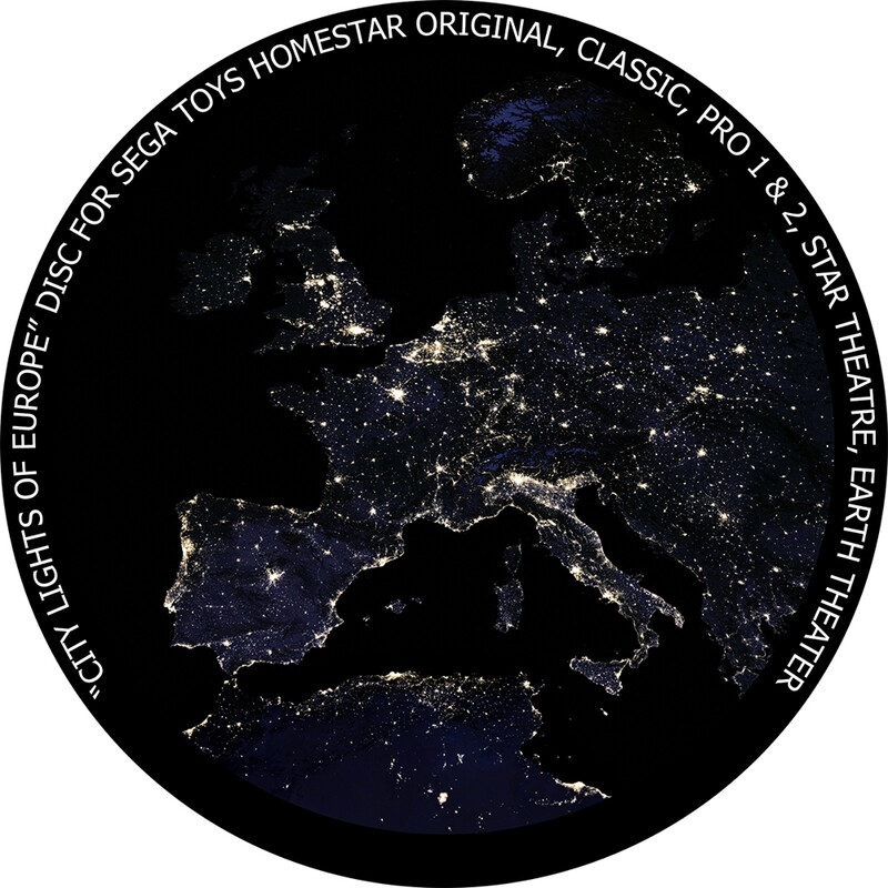 Redmark Diapositiva para el planetario Sega Homestar Europa