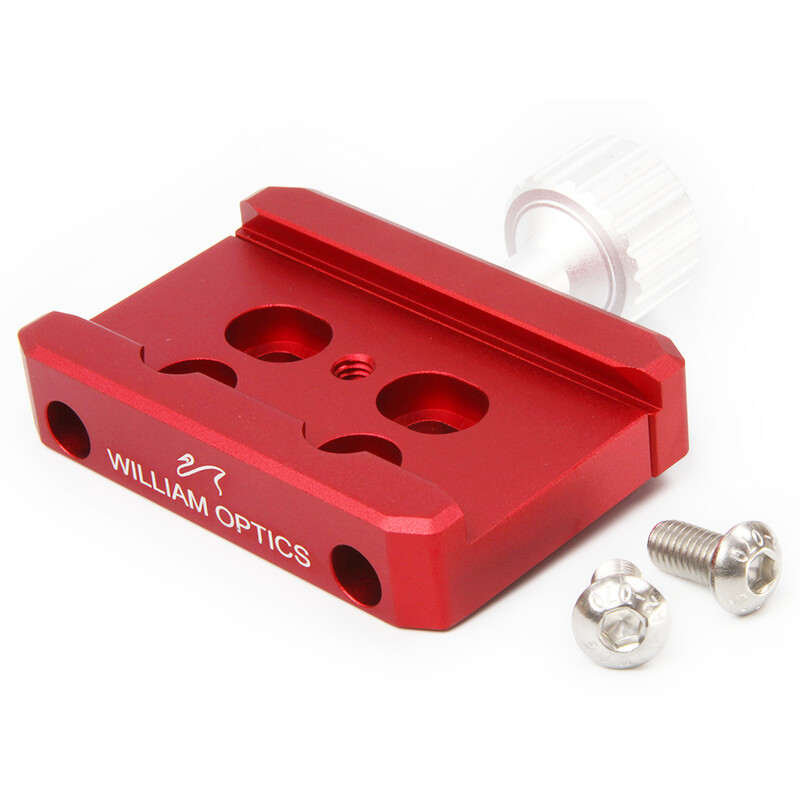 William Optics Fijación para barra prismática Vixen-Style 90 mm