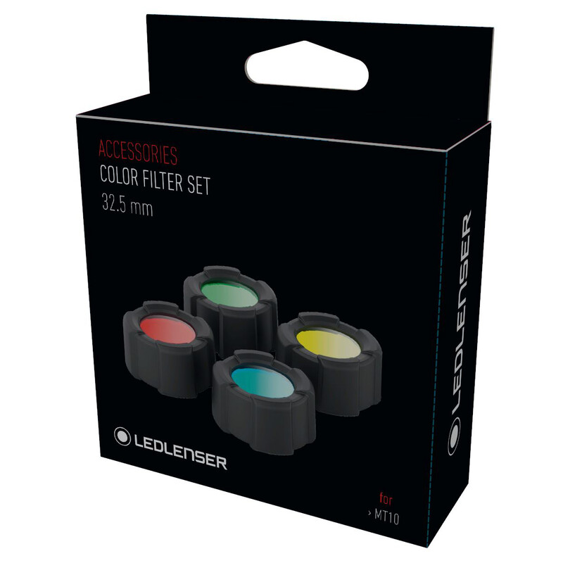 LED LENSER Juego de filtros de color 32,5 mm