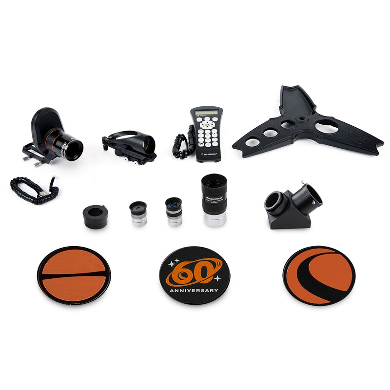 Celestron Telescopio Schmidt-Cassegrain SC 203/2032 EdgeHD NexStar Evo 8 Edición 60 aniversario